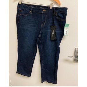 NWT Liverpool Jeans Milly Hugger Capri Size 14